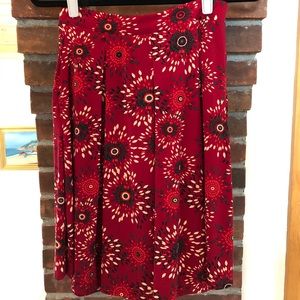 LuLaRoe box pleated Madison skirt .